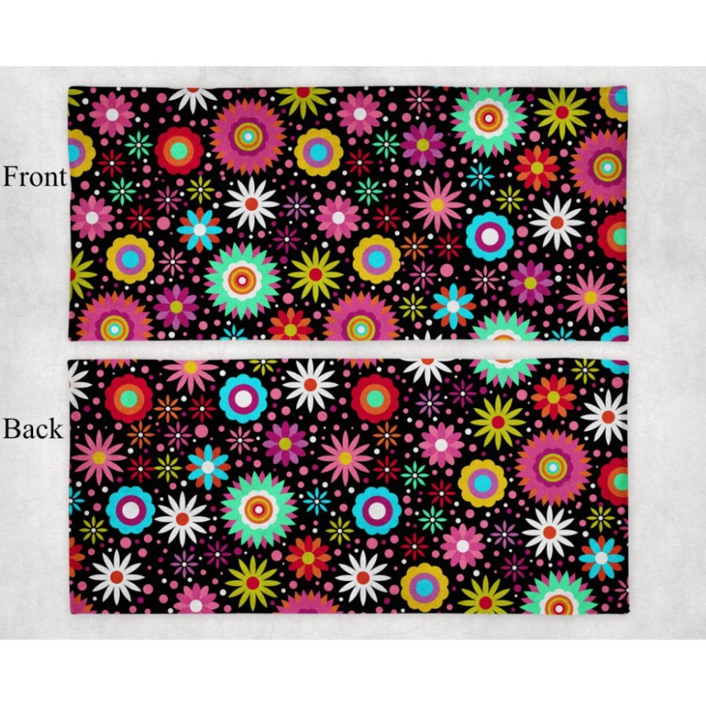 Women's Hand Pressed Fitness Sports Yoga Custom Stretchy Colorful Headbands